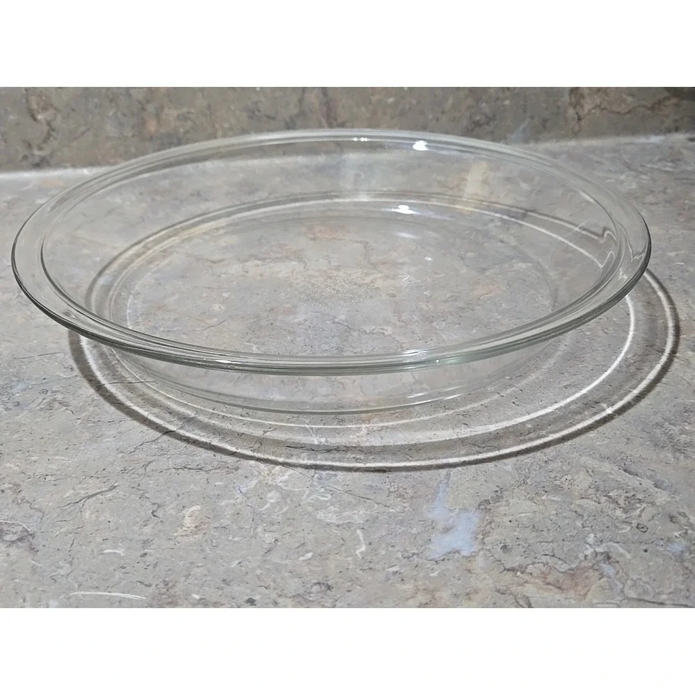 PYREX 210 Clear Glass Pie Dish 10